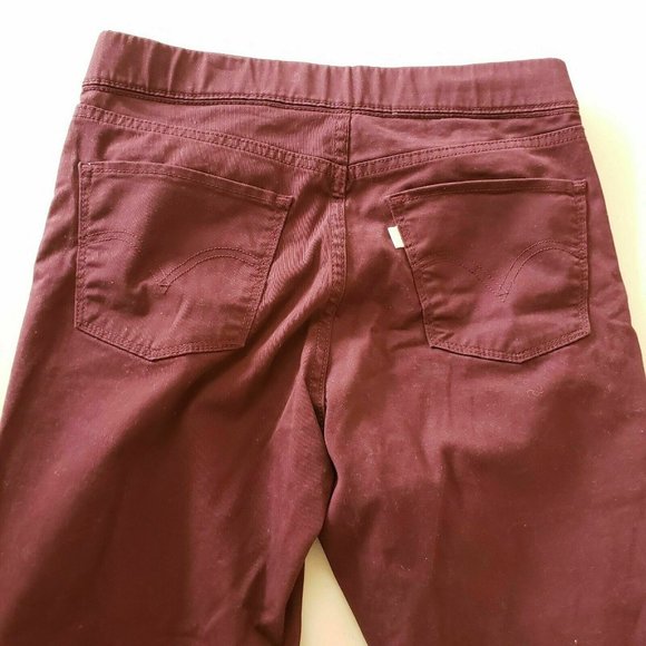 Levi's Women's Pull-On Jeans, Malbec Marvel, 29, U - Picture 10 of 11